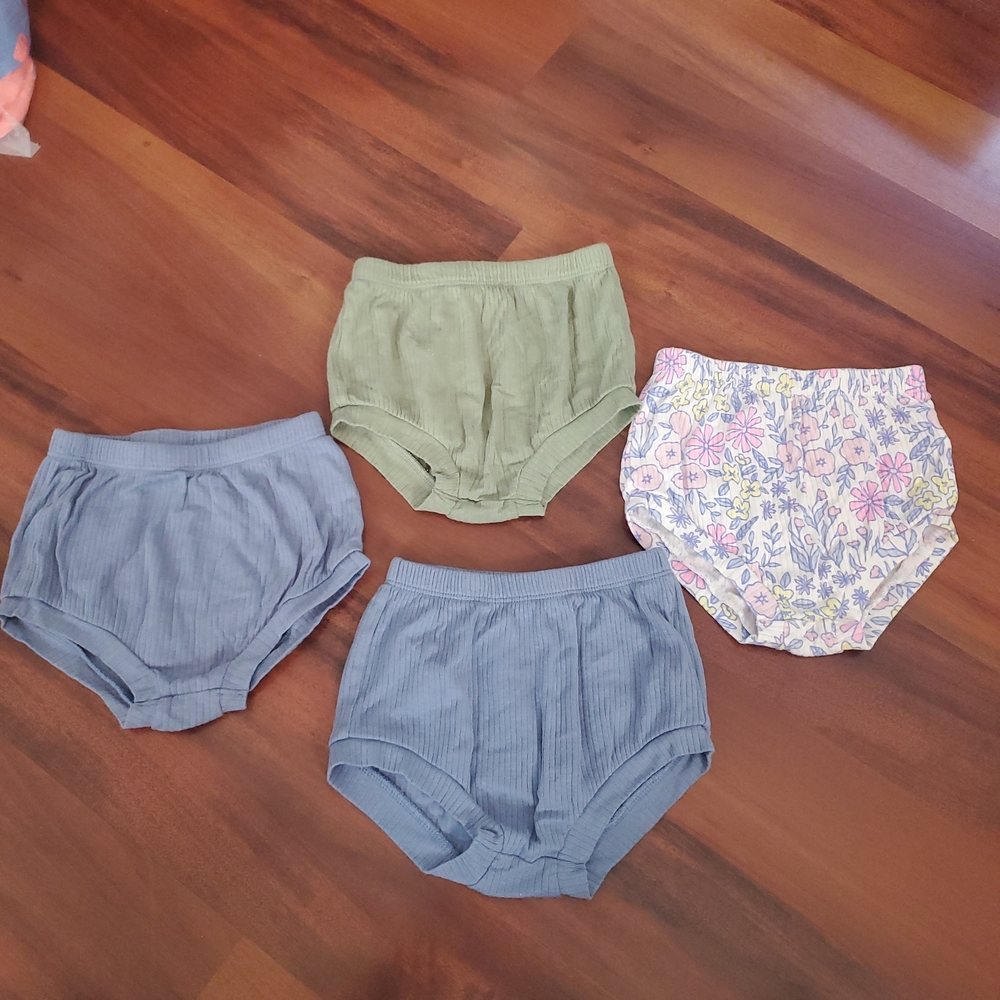 5/$30 Cat & Jack Toddler Ribbed Bloomers Lot | 12M | 4 Pairs